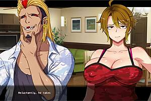 MILF wife gets cheated and gets a creampie in Netorare game