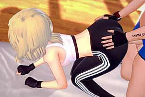 gwen satacy esta mojada luego de hacer ejercicio y ahora solo quiere follar versi�n adulta hentai 😏