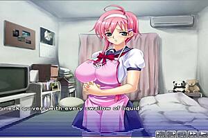 Love apartment episode 5: The animated porn game with a beautiful woman with perfect body