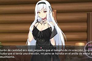 the witch's sexual prison begins.