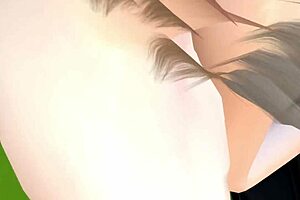 Cartoon porn with an alien girl getting her ass fucked in 3D