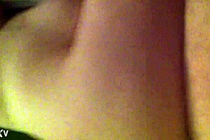 She bends over for a doggystyle fuck.