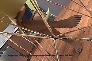 big city pleasures 9, training with sexy blonde katia... john cannot help but stare at her big boobs!