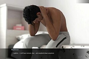 peter's summer vacation turns into his first gay experience with cum and games