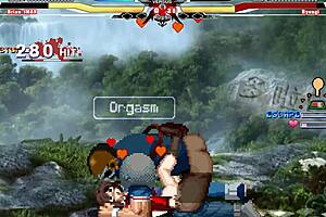 Brian faces off against Ryougi Shiki in a thrilling anime duel