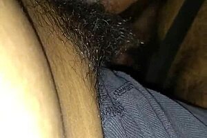 Guy enjoys dancing and oral fun at a masked night club party