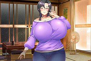 son censors mom's pussy in hentai