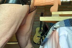 The gay sissy polar bear takes it hard in this scene.