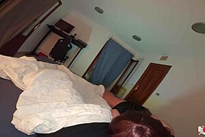Sharing Bed with Hot Milf Stepmom and Banging Her
