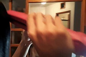 alice lemes prepares for a porn scene