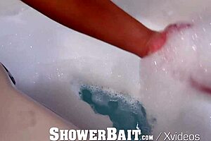 Showerbait Fucks Straight Guy Sensually In Shower!