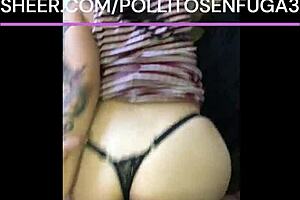 Anal Jovencita Culona Amateur Bent Over!