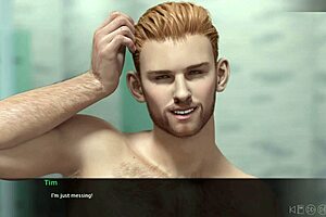 peter's summer vacation turns into his first gay experience with cum and games