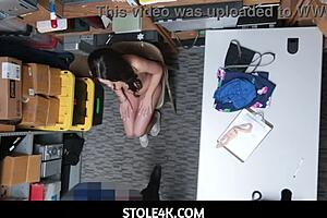 guard cumming inside sexy thief taylor may, hot