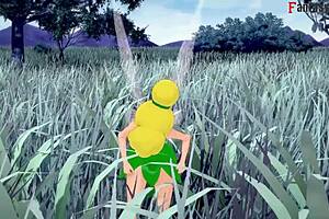 Man, Tinker Bell Grew Up for Wild Cartoon Fucking