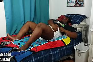 i’m so into this diaper wetting training, it’s such a wild ebony fetish experience for me.