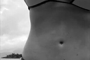 My Wife Poses on Brazilian Beaches