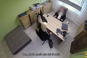 Loan4k: new money, new car, new sex? Casting in office!