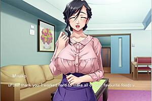 Feeling intense passion while fucking my step grandma in Sobotoboku episode 1 hentai.