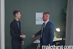 Office Gay Parody Fucks Twink Ass