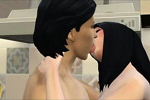 i can't believe this milf seduced an 18yo virgin gardener for anal!