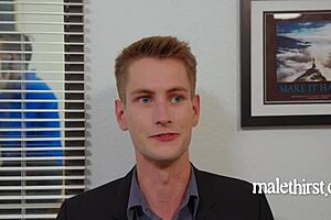 Office Gay Parody Fucks Twink Ass