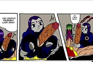 Teen Titans Relief by Doompypomp in Anime Hentai Style