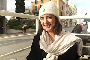 lena, that young slut, craves double penetration with her small tits and big ass 😈