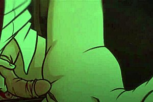 Secretary receives a call to her vagina in cartoon sex scene!