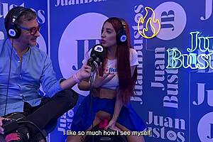 jessica sodi spills wild fantasies while cumming hard on her vibrator machine