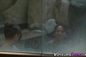 naked asian teen 18+s shower in outdoor hidden cam