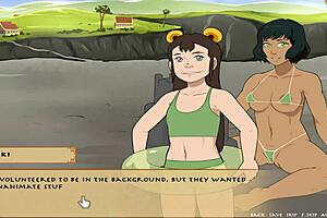 Big busty Opal in Four Elements Trainer Book 5