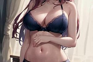 Hey, wanna join my 3D animated girlfriend’s sister on this wild trip with pussy play ASMR?