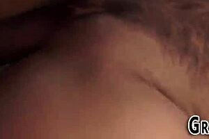 I took my grandpa's cum outside in a wild moment.