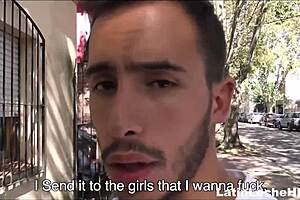 Amateur Straight Twink Tries First Gay Anal With Stranger For Cash Pov 😏