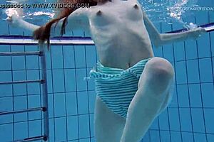 Anna Netrebko Skinny Tiny 18+ Teen 18+ Underwater Bikini Action