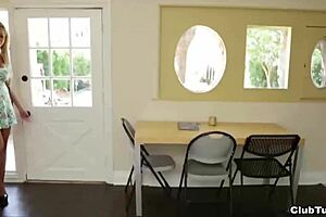 wanna see this blonde milf give a monster cock handjob?