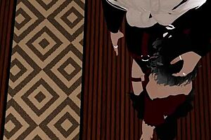 Heartfelt Deepthroat Sucking By Femboy In Fake Police Office