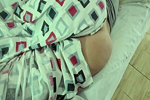 husband's friend arrives and sees me naked