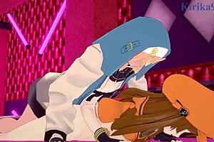 May and Bridget Intense Sex and Anal Sex - Guilty Gear Strive Hentai!