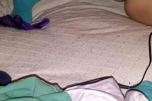 Solo Play with Rabbit Toy in Hairy Session