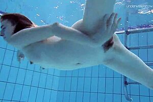 Anna Netrebko Skinny Tiny 18+ Teen 18+ Underwater Bikini Action