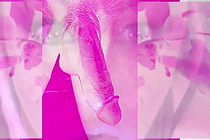 Sultry blonde shemale in amateur action with BBC lovers