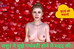 Hindi audio sex story: Father-in-law helps me conceive