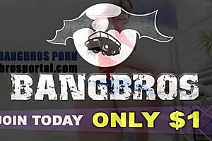 Bangbros - Violet Myers And Julianna Vega In Dick Sucking Competition!