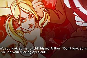 Secretary receives a call to her vagina in cartoon sex scene!