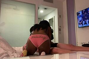 Cupcake Feels Intense Pleasure Bent Over.