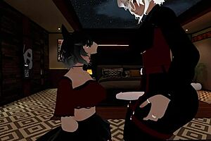 Heartfelt Deepthroat Sucking By Femboy In Fake Police Office