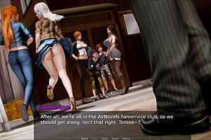 i explore academy 214 in this anime hentai game adventure