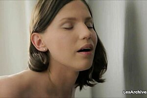 Gerta gets fucked by Neona with a huge dildo